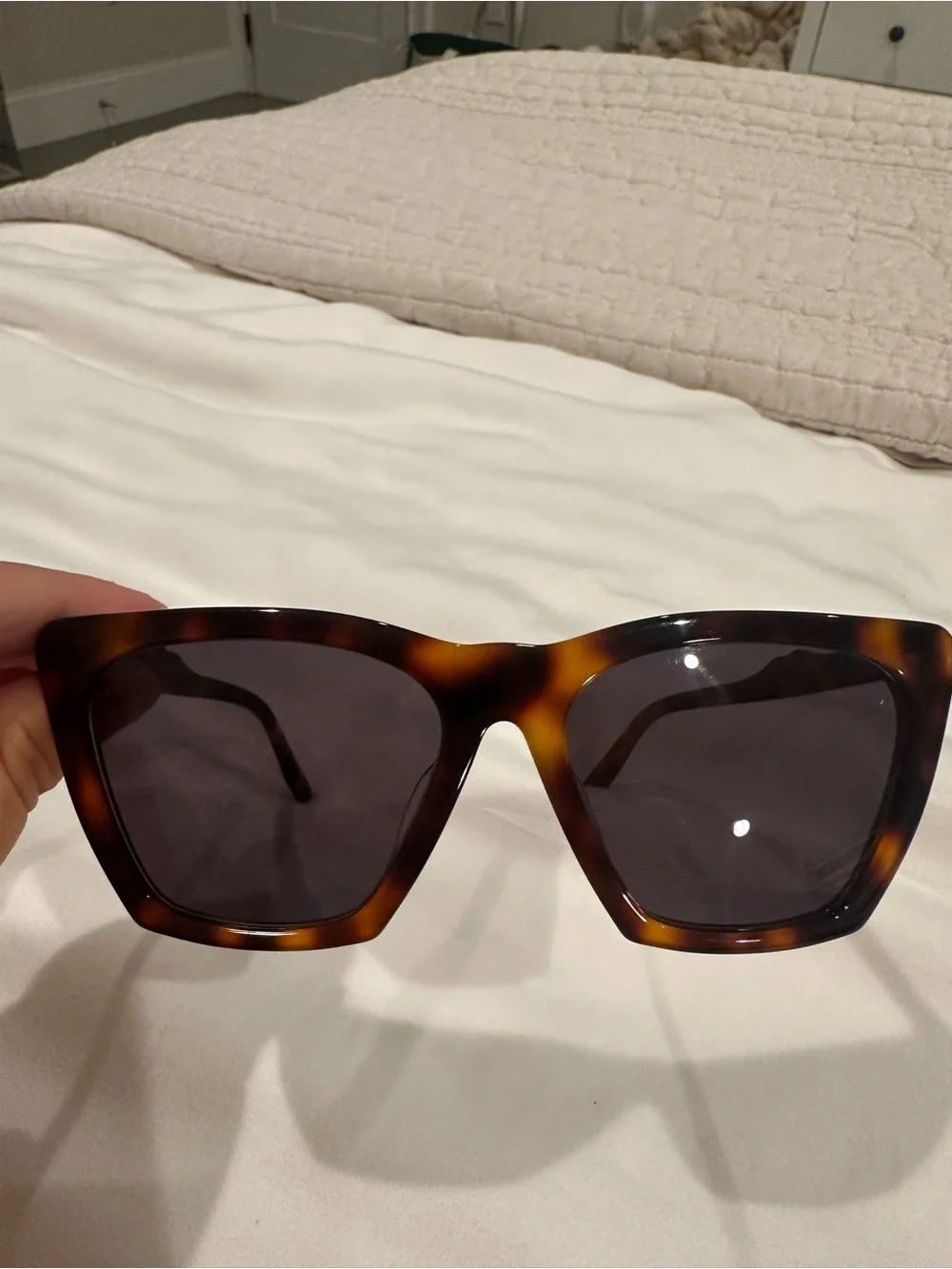 Illesteva Tortoiseshell Lisbon Style Sunglasses